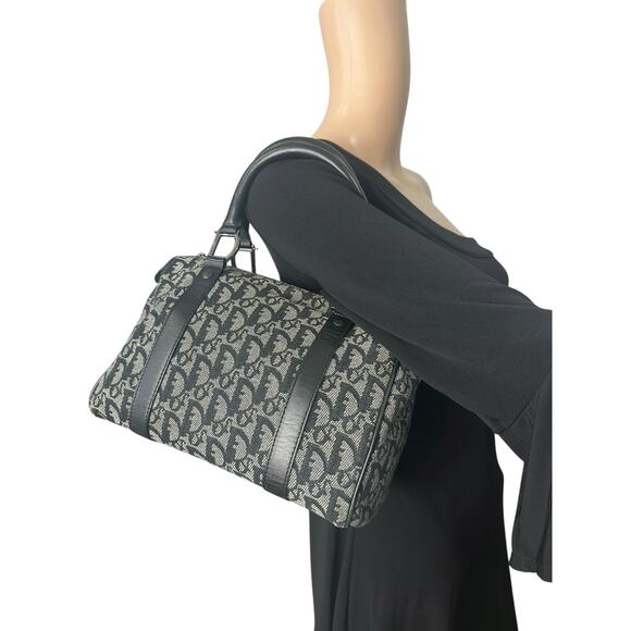 Dior Vintage Trotter Mini Boston Bag - Picture 8 of 8